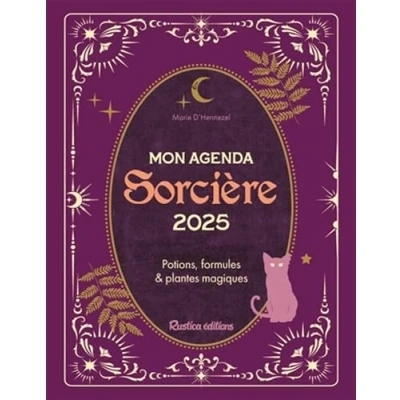 Abbildung von Mon agenda de sorcière 2025: Potions, formules &amp; plantes magiques