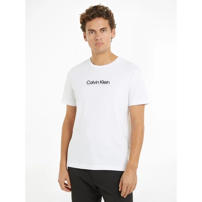 Abbildung von Calvin Klein T Shirt &quot;FLOCK LOGO SHIRT&quot;, mit Logoschriftzug