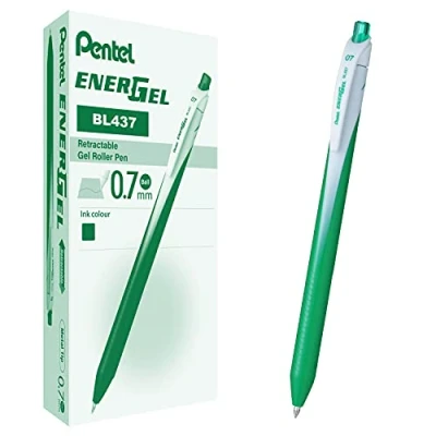 Abbildung von Pentel BL437 Energel Slim Roller Auslöser 0,7 mm grün