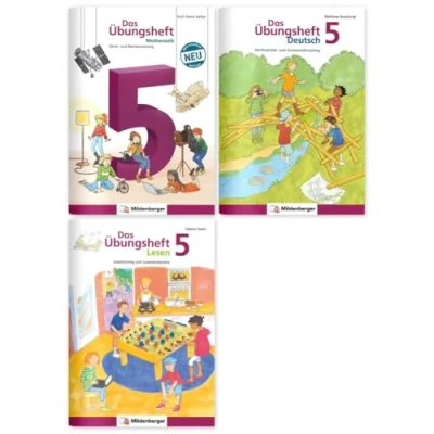 Abbildung von Sicher ins 6. Schuljahr Paket: Rechnen Schreiben Lesen Grammatik · Klasse 5: Wichtige Grundlagen des Stoffs der 5. wiederholen, um gut zu starten.