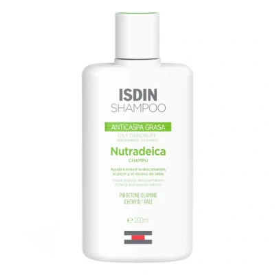 Abbildung von ISDIN Nutradeica Shampoo gegen Schuppen und fettiges Haar