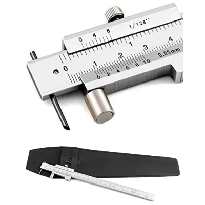 Abbildung von QWORK® Messschieber , 020 cm Edelstahl Markierungswerkzeuge