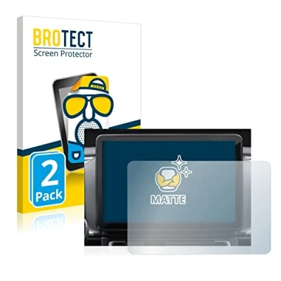 Abbildung von BROTECT Entspiegelungs Schutzfolie für Fiat Ducato 2021 10&quot; Uconnect Radio (2 Stück) Matte Displayschutz Folie, Anti Reflex, Fingerprint
