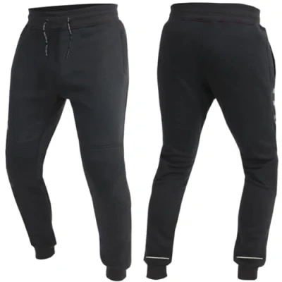 Abbildung von Trilobite Drible Motorrad Jogginghose schwarz CE AA Stretch Aramid mit Protektoren, 3XL
