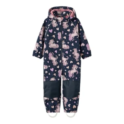 Abbildung von Name it NMFALFA08 SUIT Regenanzug für Kinder, Größe: 80, Dark sapphire