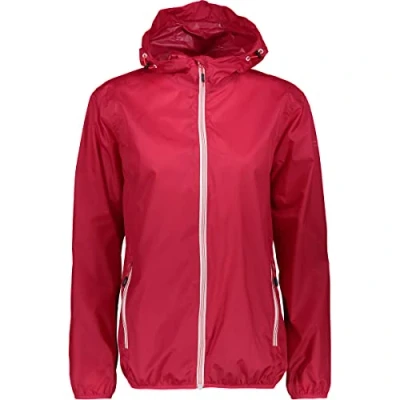 Abbildung von CMP Damen Regenjacke aus Ripstop Polyester, Hibiskus Koralle, D34
