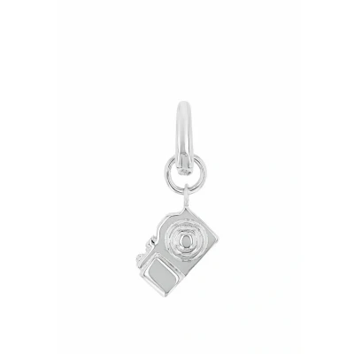 Abbildung von Amor Charm 925 Sterling Silber Damen Charms, 2 cm, Silber, Kamera, Kommt in Schmuck Geschenk Box, 2038523