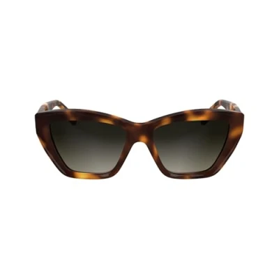 Abbildung von KARL Lagerfeld Sonnenbrille, Damen, Größe: One Size, Tortoise