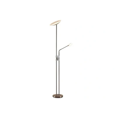 Abbildung von Lindby LED Stehlampe Jonne, rund, Lesearm, dimmbar, 180 cm