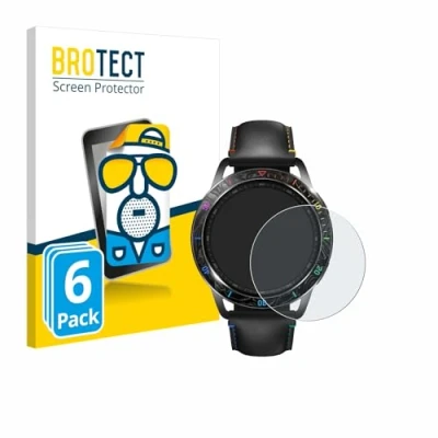 Abbildung von BROTECT Entspiegelungs Schutzfolie für Xiaomi Watch S3 (6 Stück) Matte Displayschutz Folie, Anti Reflex, Fingerprint
