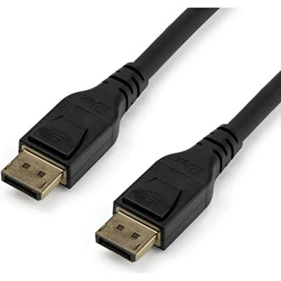 Abbildung von StarTech.com 5m VESA zertifiziertes DisplayPort 1.4 Kabel 8K 60Hz HBR3 HDR Super UHD auf Monitorkabel 4K 120Hz DP Dünnes Videokabel M/M Stecker (DP14MM5M)
