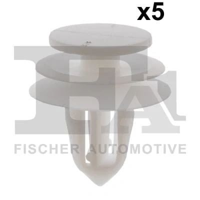 Abbildung von FA1 75 40006.5 Clip, Zier /Schutzleiste weiß NISSAN: Qashqai / Qashqai+2 I, 2, X Trail