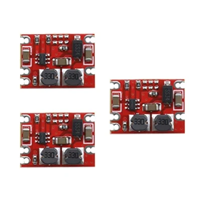Abbildung von VGOL 3 Stück Netzteil Spannungsregler DC Abwärtswandler Modul 15V bis 3,3V Einstellbar Leistungsmodul Step Up/Step down