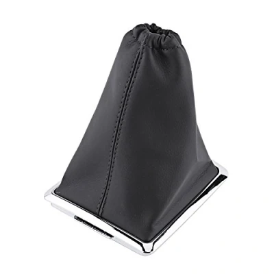 Abbildung von Gangschaltung Abdeckung, Schalthebel Schalthebelmanschetten Schalthebelabdeckung, PU Leder Auto Gamaschen Stiefel Staubschutzabdeckung Ersatz