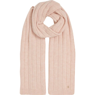 Abbildung von Tommy Hilfiger Strickschal &quot;TH TIMELESS SCARF&quot;, mit Monogramm Emblem