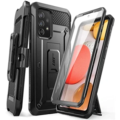 Abbildung von SupCase Outdoor Hülle für Samsung Galaxy A53 5G Handyhülle Bumper Case 360 Grad Schutzhülle Cover [Unicorn Beetle Pro] mit Integriertem Displayschutz (Schwarz)