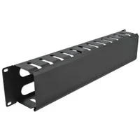 Abbildung von Delock Serverschrank 66553 19 Kabelmanagement Rangierpanel mit 4 Öffnungen...