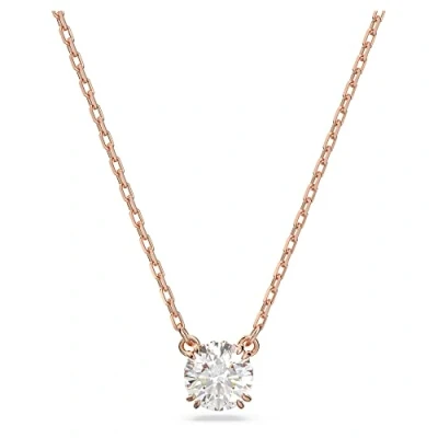 Abbildung von Swarovski Constella Pendant Halskette Rose goldcoloured, Damen, Größe: One Size, gold coloured