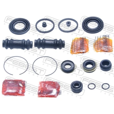Abbildung von FEBEST 0575 GFR Bremssattel Reparatursatz Hinterachse MAZDA: 626 V Hatchback, 323 F 6, Station Wagon