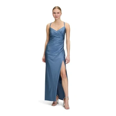 Abbildung von Vera Mont Abiball Figurbetont Ballkleid, Damen, Größe: 38, Hushed blue