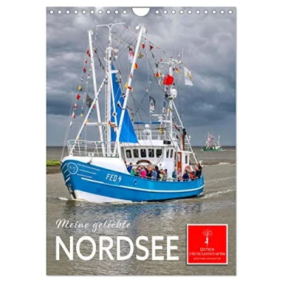 Abbildung von Meine geliebte Nordsee (Wandkalender 2025 DIN A4 hoch), CALVENDO Monatskalender