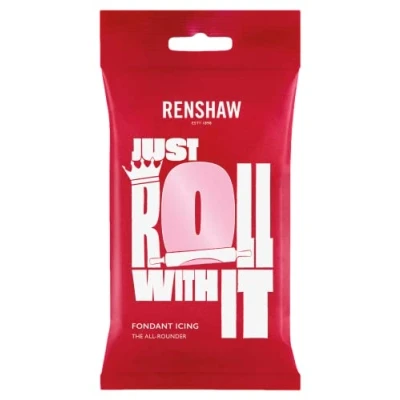 Abbildung von Renshaw Ready To Roll Icing Fondant Cake Regalice Sugarpaste 250g PINK