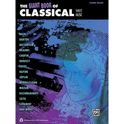 Abbildung von The Giant Book of Classical Sheet Music: Klavier / Piano (Giant Music)