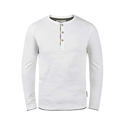 Abbildung von Indicode Jeans Idgifford Langarmshirt offwhite, Herren, Größe: XXL, Off white