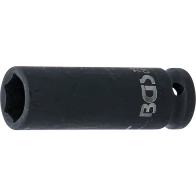 Abbildung von BGS 7217 Kraft Steckschlüssel Einsatz Sechskant, tief 12,5 mm (1/2&quot;) SW 17 CR MO Stahl