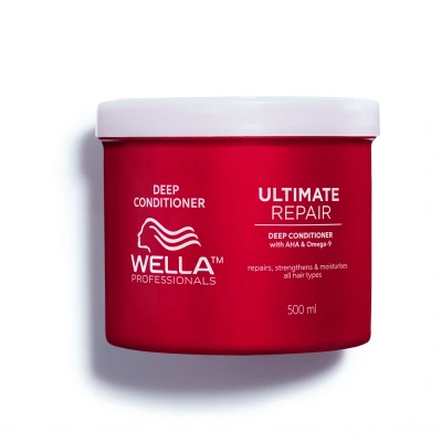Abbildung von Wella Professionals Ultimate Repair Tiefenpflegespülung, geschädigtes Haar, 500 ml