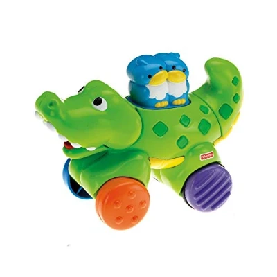 Abbildung von Fisher Price Spielzeug Infant Amazing Animals Press and Go Gator Kleinkinder zwischen 6 36 Monaten.