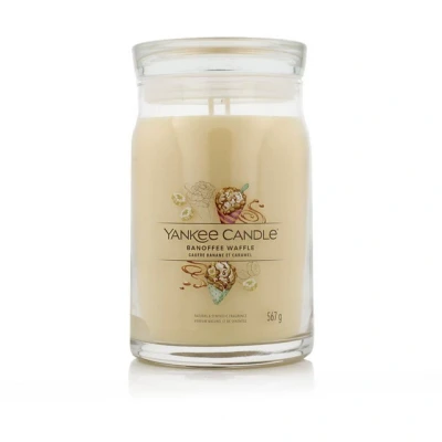 Abbildung von Aromatic candle Signature glass large Banoffee Waffle 567 g 1,485 kg