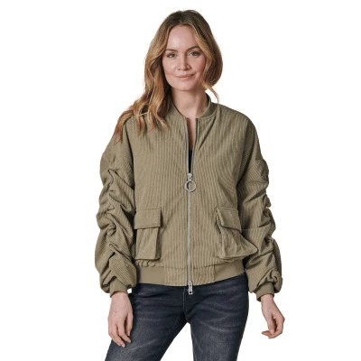 Abbildung von Zhrill Cordjacke &quot;ALBA&quot;, ohne Kapuze, mit Rippstruktur