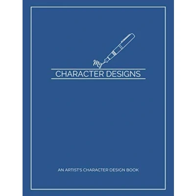 Abbildung von My character Designs An Artist&#039;s Design Book: 8.5 in x 11 in., 120 + page Sketchbook for artists, animators, ... organize and develop artwork book journal