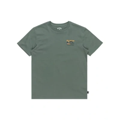 Abbildung von Billabong PALM Springs Unisex Tshirt print für Kinder, Größe: 147 152, Dark slate