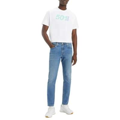 Abbildung von Levi&#039;s 512 SLIM Taper Jeans Tapered Fit, Herren, Größe: 36x36, Medium indigo