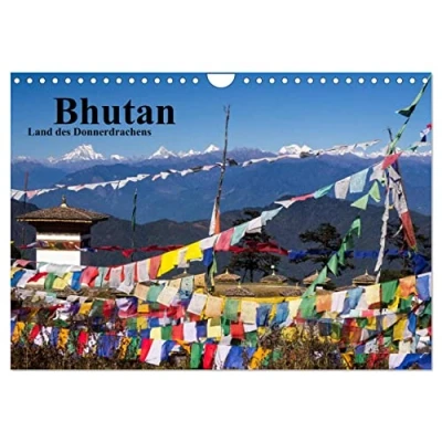 Abbildung von Bhutan 2025 Land des Donnerdrachens (Wandkalender DIN A4 quer), CALVENDO Monatskalender