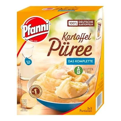 Abbildung von Pfanni Kartoffel Püree Das Komplette für ein leckeres Kartoffelgericht mit 100% deutschen Kartoffeln 7x 283.5g