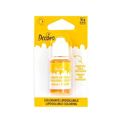 Abbildung von Decora 9600081 GELB FETTLOSLICHER FARBSTOFF FLUSSIG 15 G