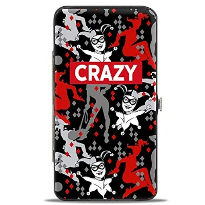 Abbildung von Buckle Down Damen Geldbrse, Harley Quinn, 7&quot; x 4&quot;