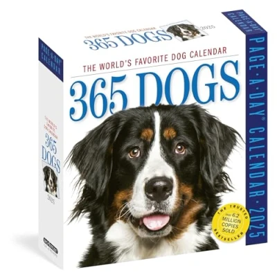 Abbildung von 365 Dogs Page A Day® Calendar 2025: The World&#039;s Favorite Dog