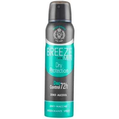 Abbildung von Breeze Men Dry Protection Deodorant Spray 48h 0% Aluminiumsalze 150ml