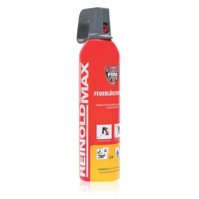 Abbildung von XENOTEC Feuerlöschspray Premium REINOLDMAX ohne Wandhalter, Dauerdruck, Wasser, Löschschaum AFFF 1 %, N2, (1 St) Auto, Wohnung, Wohnmobil, Garten, Grill