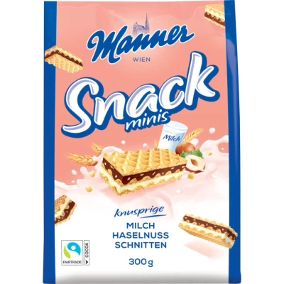 Abbildung von Manner Snack Minis Haselnuss 300G