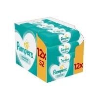 Abbildung von Pampers Sensitive Vådservietter til baby Dermatologisk testet, Allergivenlig, Neutral pH, Parfumefri