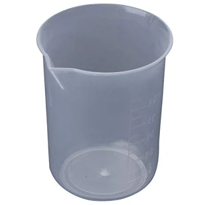 Abbildung von Herklotzn 2 Stueck 50 ml Plastik transparenter Messbecher Fuer Labor