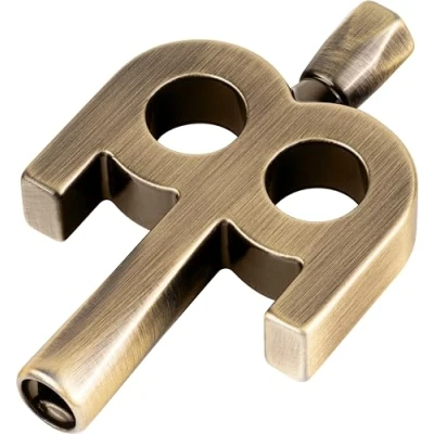 Abbildung von Meinl Stick &amp; Brush Kinetic drum key Antique Bronze Stimmschlüssel Schlagzeug Zubehör tool (SB510)