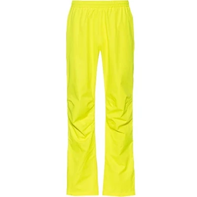 Abbildung von Gonso Herren Regenhose Drainon, Safety Yellow, 5XL Große Größen