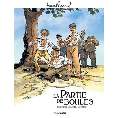 Abbildung von M. Pagnol en BD : La partie de boules histoire complète