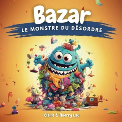 Abbildung von Bazar, le Monstre du Désordre: Une histoire magique pour apprendre aux enfants les bienfaits rangement